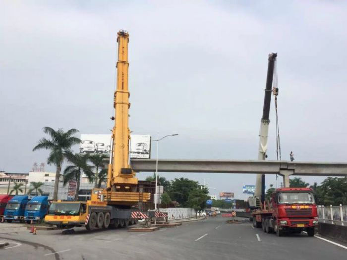 莞樟公路人行天桥工程