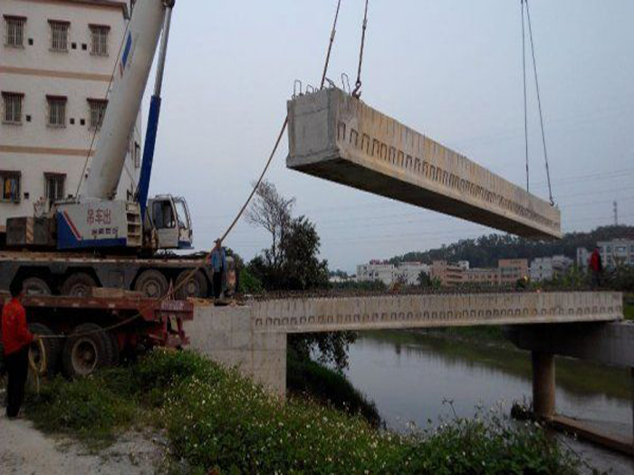 桥头绍岗桥吊装